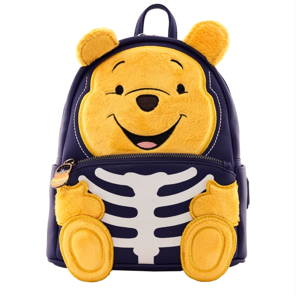 NWT Winnie the Pooh Skeleton Loungefly Mini Backpack